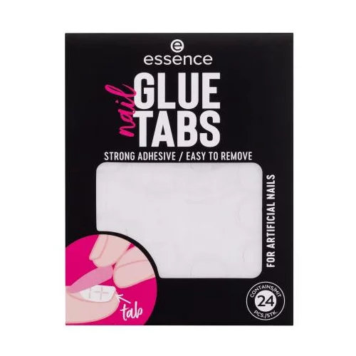 Essence Nail Glue Tabs Set ljepljive jastučiće za umjetne nokte 24 kom za ženske