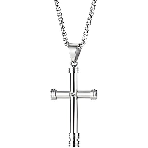 IZMAEL Ogrlica SC-22858 - Srebrna Cene