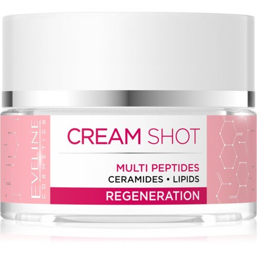 Eveline Cosmetics Cream Shot Multi Peptides krema za regeneraciju protiv znakova starenja 50 ml Slike