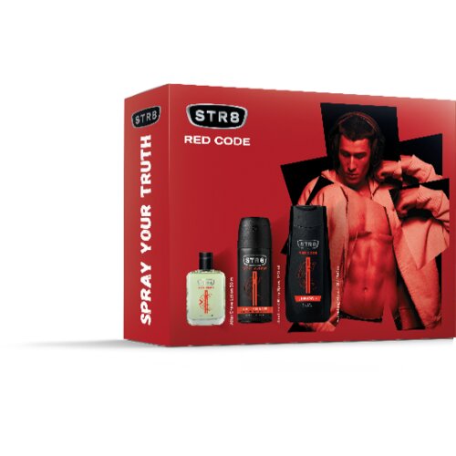 Str8 REDCODE set losion posle briјanja 50 ml + dezodorans 150 ml + gel za tu&amp;scaron;iranje 250 ml Slike
