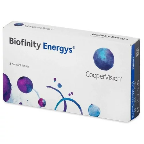 Biofinity Mesečne Energys (3 leče)