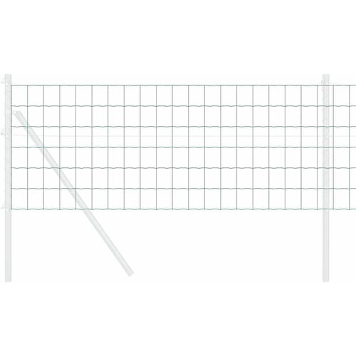 Euro ograda 0,6 x 25 m Željezo prekriveno PVC-om Zelena Slike