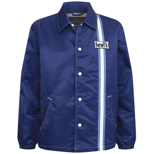 Levi's Prijelazna jakna 'Merritt' mornarsko plava / sivkasto plava / bijela