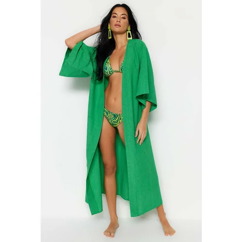 Trendyol Kimono & Caftan - Green - Regular fit
