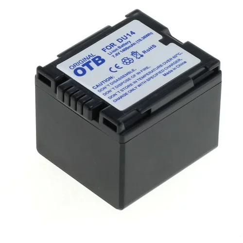 OTB Baterija CGA-DU14 / CGA-DU21 za Panasonic NV-GS10 / PV-GS50 / VDR-M30, 2100 mAh