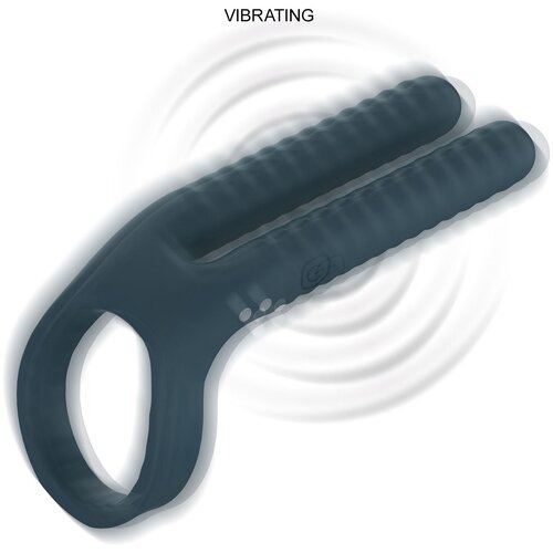 Toyjoy Urban Fushion Vibrating Couple C-Ring Blue Cene