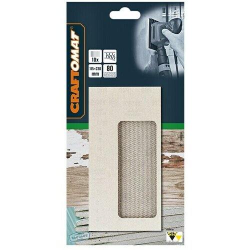 CRAFTOMAT Mrežica za brušenje (230 x 115 mm, Granulacija: 80, 10 Kom.) Cijene