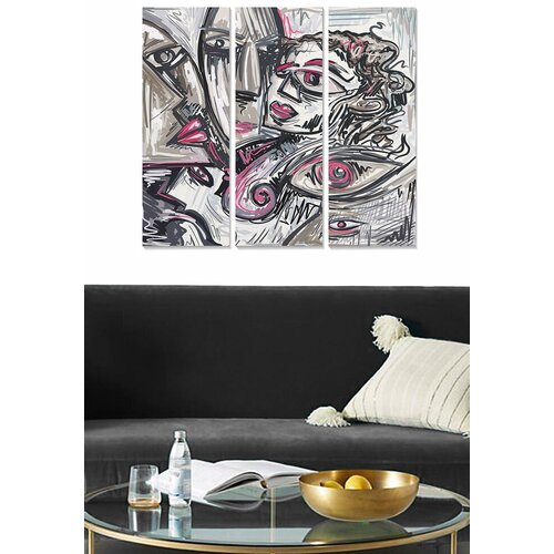 Wallity Set slika MDF268502588, 3 dijela Cene