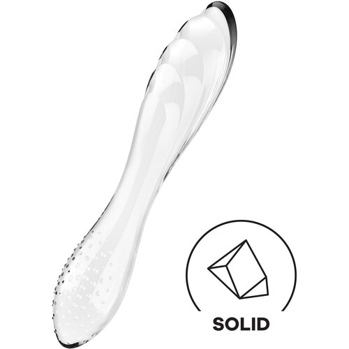 Satisfyer Dildo - SATISFYER Dazzling Crystal Glass Dildo Transparent 1 Cene