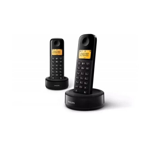 Philips bežični telefon DB1602B/53 dve slušalice Cene