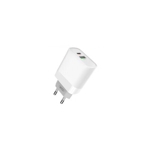 XO brzi punjač L64 QC3.0+ Lightning kabal Bijeli Cijene