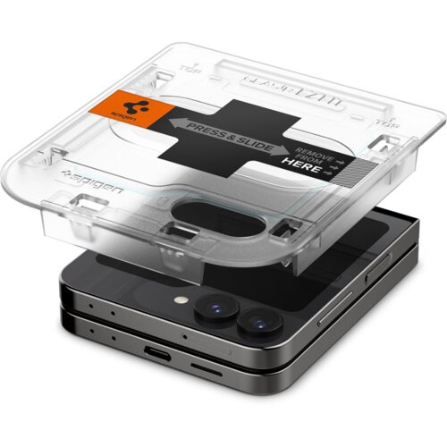 Spigen KALJENO STEKLO 2-PAKET ZA GALAXY Z FLIP 6 PROZORNO OVITEK EZ FIT, (22002418) Cene