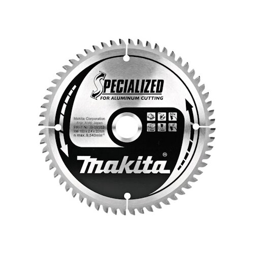 Makita list za testeru od tvrdog metala, sa 60 zubaca B-09575 Cene