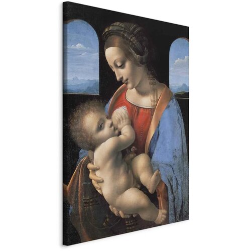  XXL slika - Leonardo da Vinci – Madonna Litta 100x150 Cene