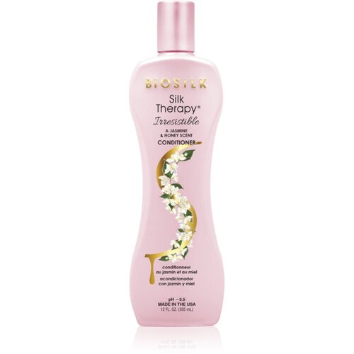 Biosilk Silk Therapy Irresistible Conditioner obnovitveni balzam za sijaj in mehkobo las 355 ml Slike