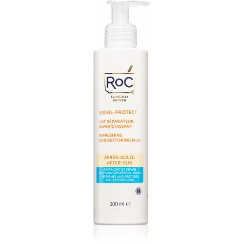 Roc soleil-protect refreshing skin restoring milk izdelki po sončenju 200 ml za ženske