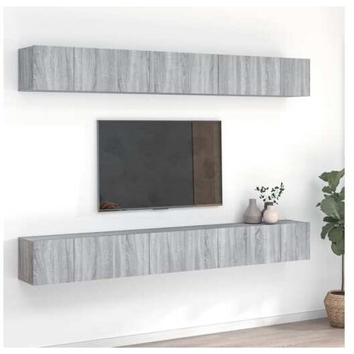  tv ormarići 8 kom boja hrasta 60 x 30 x 30 cm konstruirano drvo Cene