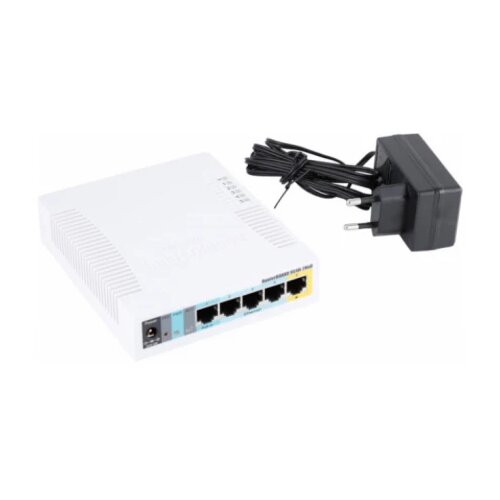 MikroTik RouterBoard RB951Ui-2HnD High power1000mW (30dBm) access point Slike