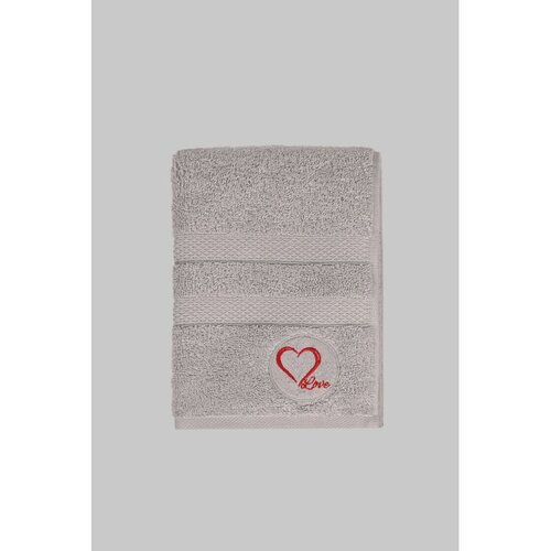 Love grey grey hand towel Cene