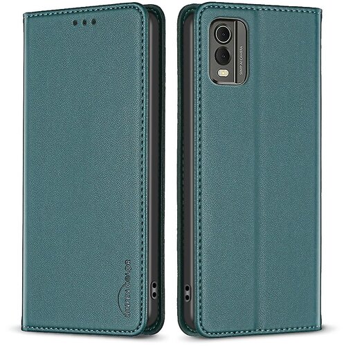 INORCO BINFEN COLOR BF18 za Nokio C32 PU usnje, nosilec za kartice, stojalo, pokrov, magnetna torbica za telefon, (22036572) Slike