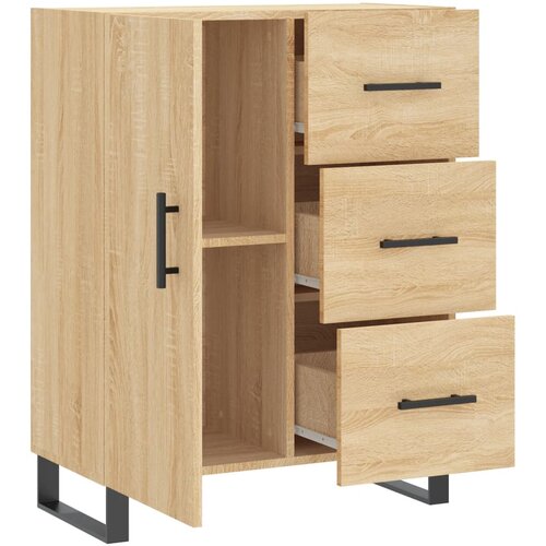  Komoda boja hrasta sonome 69,5x34x90 cm od konstruiranog drva Slike