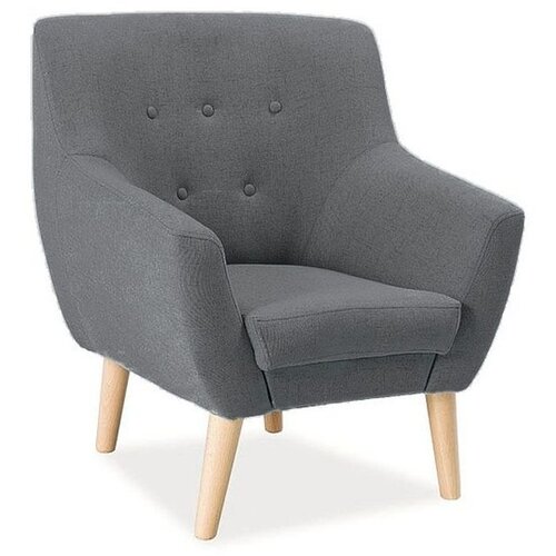 Molarem Home Fotelja Nordic TAP.-siva Slike