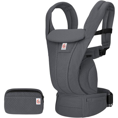 Ergobaby Omni Deluxe Mesh nosiljka, Graphite Grey Slike