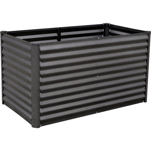  kovinska visoka greda antracit 126 cm x 70 cm x 70 cm Slike
