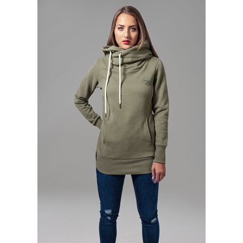 UC Ladies Women&amp;#039;s Long Olive Logo Hooded Slike