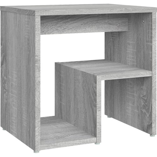 Maison Chic Nočna omarica - Nočna miza siva sonoma 40x30x40 cm konstruiran les, (21687769) Slike
