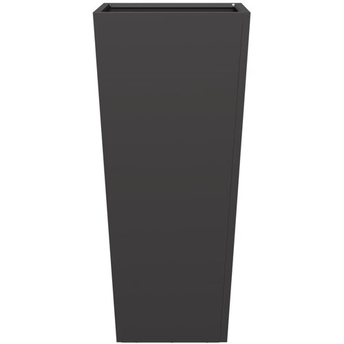  Vrtna sadilica crna 35x35x75 cm čelična Slike
