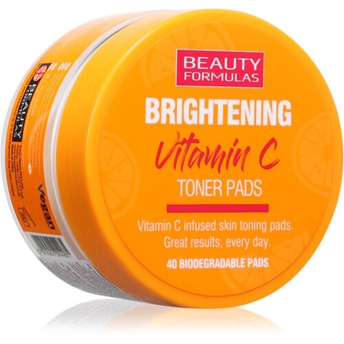 Beauty Formulas Vitamin C tonizirajoče blazinice 40 kos Slike
