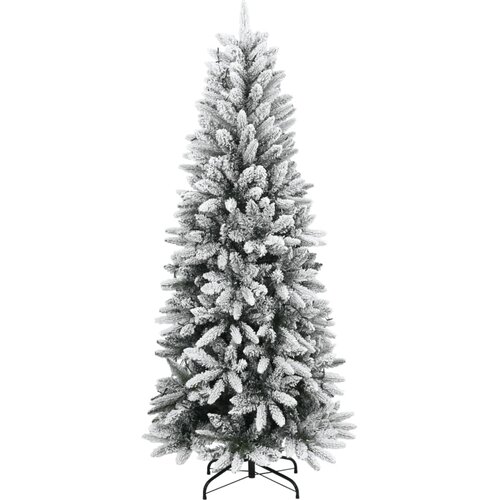  Umjetno božićno drvce sa 150 LED žarulja i snijegom 120 cm Slike