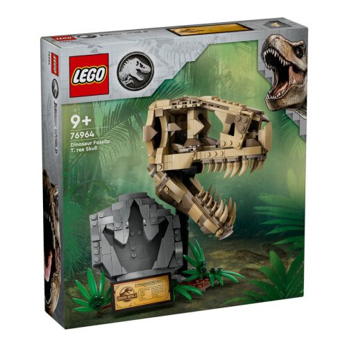 Lego jurassic world dinosaur fossils t rex skull ( LE76964 ) Slike