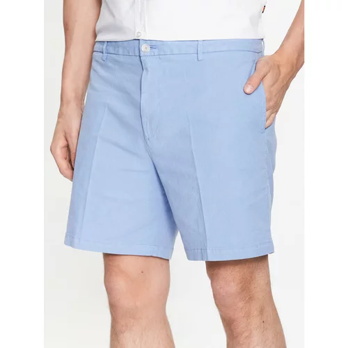 Boss Kratke hlače iz tkanine 50490563 Modra Regular Fit