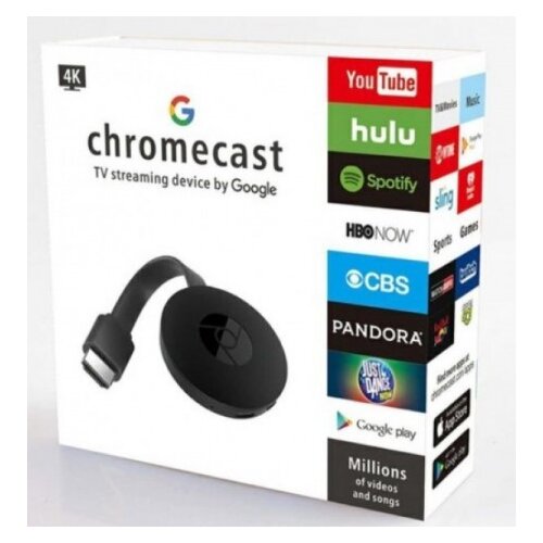 Gembird GMB-CHROM-01 chromecast tv streaming 4K airplay hdmi wifi 5G/2.4G, dongle tv adapter, 1080P Slike