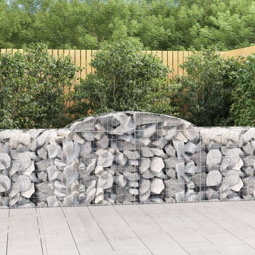  Lučne gabionske košare 9 kom 300x50x80/100 cm pocinčano željezo Cijene