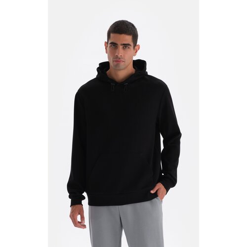 Dagi Black Hooded Long Sleeve Sweatshirt Slike