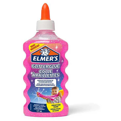 ELMER'S Lepilo z bleščicami Elmer&apos;s, 177 ml, roza