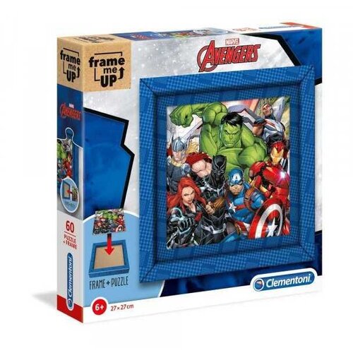 Clementoni Marvel Maščevalci 60-sestavljanka z okvirjem - Cene