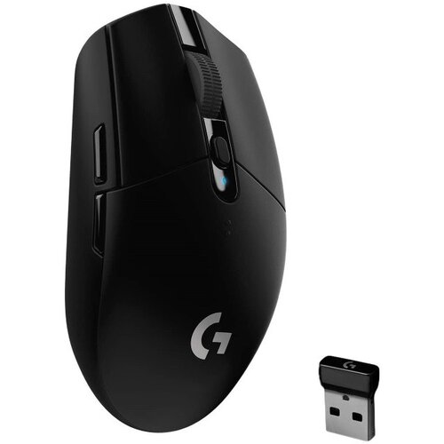 Logitech Lightspeed G305 Gaming mi&amp;scaron;, Bežični, 12000 DPI, Crni Slike