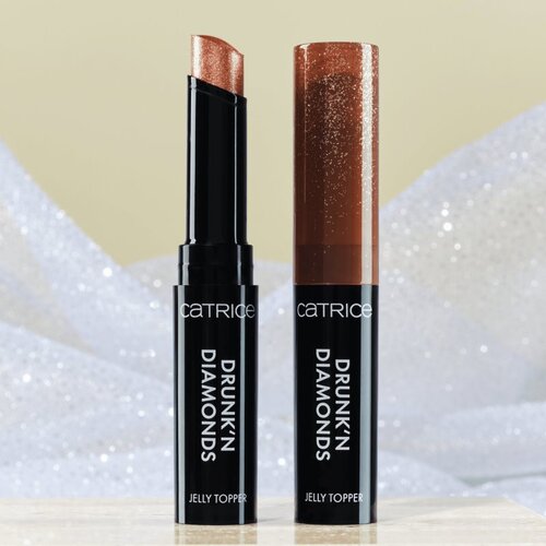 Catrice Drunk&amp;#039;n Diamonds Jelly Topper kremasto sjenilo za oči u olovci nijansa 030 Sunset Spark 2.5 g Slike
