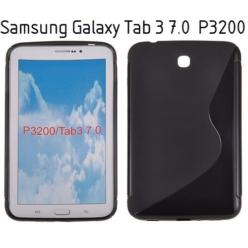  Gumijasti / gel etui S-Line za Samsung Galaxy Tab 3 7.0 - črni Cene