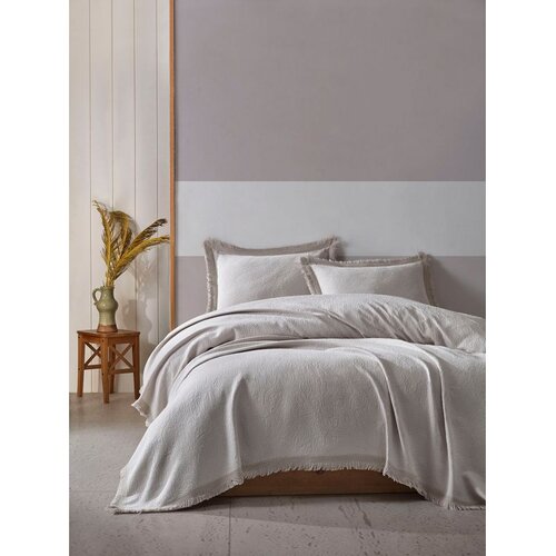 Grace Set Double prekrivač Grace, 240x260cm, Krem Cijene