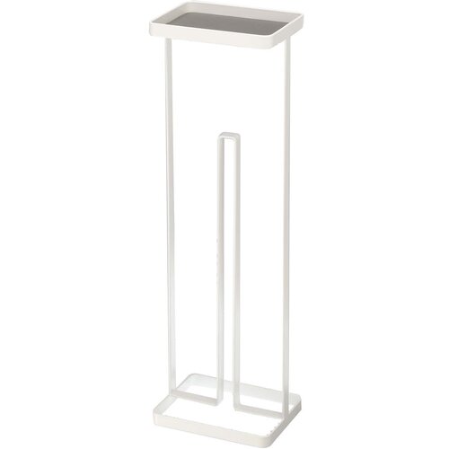 YAMAZAKI bijeli dispenzer za toaletni papir s policom Tower Slike