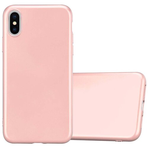 Cadorabo Case, združljiv z Apple v kovinskem rosă ‰ Gold - zaščitni pokrov iz fleksibilnega silikona TPU, (20592863) Cene