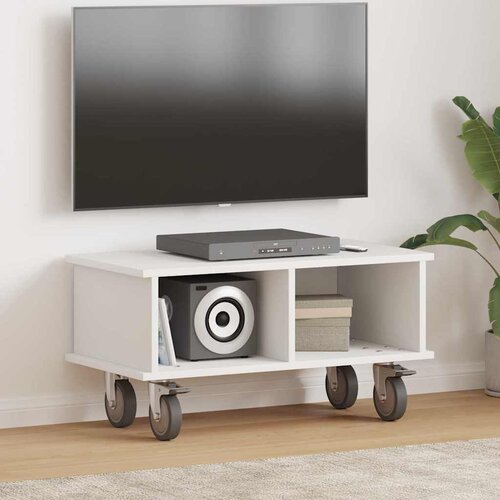 TV stalak Bijelo 68,5 x 35 x 35 cm Konstruirano drvo Cene