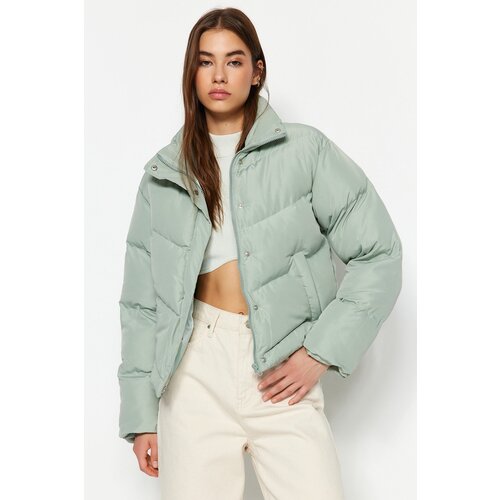 Trendyol Winter Jacket - Green - Puffer Cijene