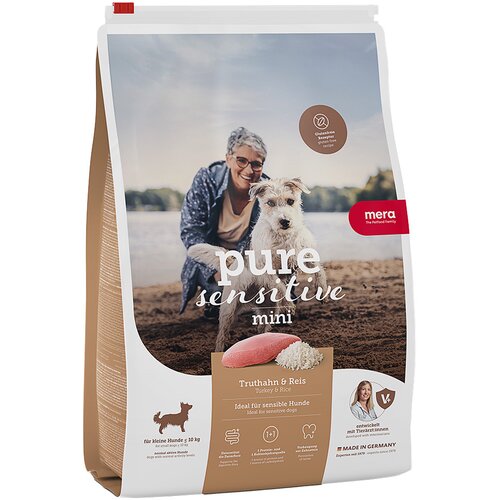 mera pure sensitive Mini puran in riž - 4 kg Cene
