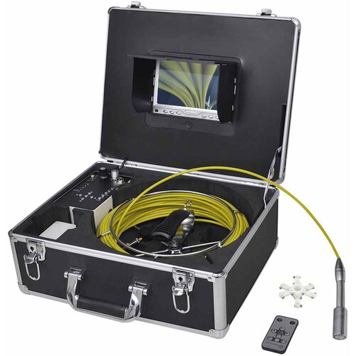 vidaXL Kamera za pregledovanje cevi 30 m z DVR nadzorno omarico Cene